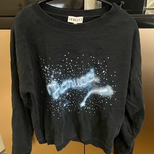 Fiorucci black crewneck sweatershirt